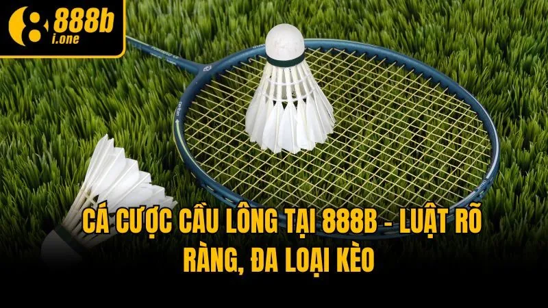 Cá Cược Cầu Lông Tại 888b - Luật Rõ Ràng, Đa Loại Kèo 